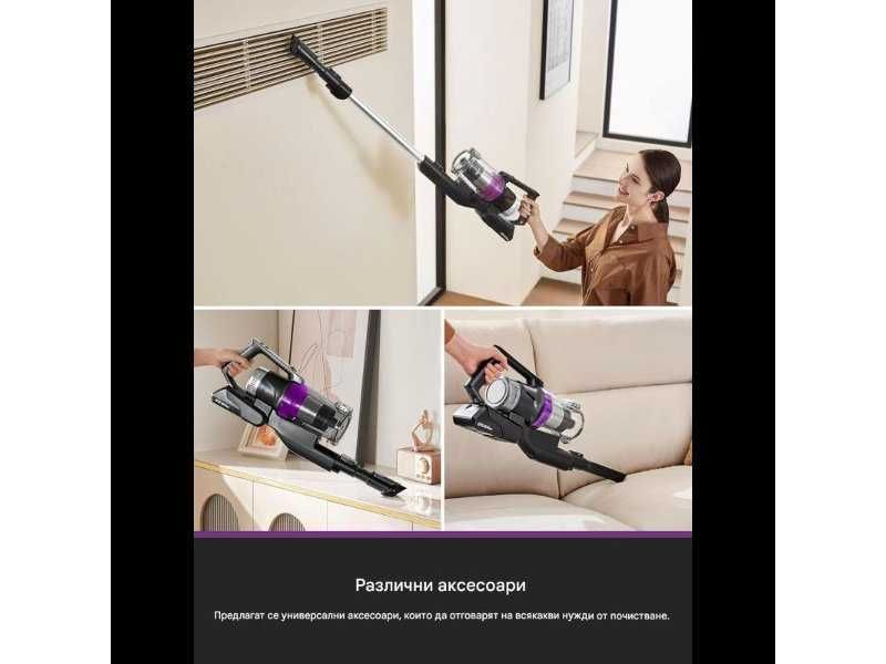 Вертикална Безкабелна Прахосмукачка EUREKA Stylus Elite NEC490, 24 000 Pa