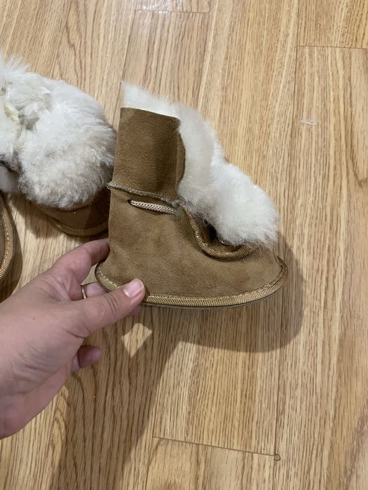 Пантофи овча кожа