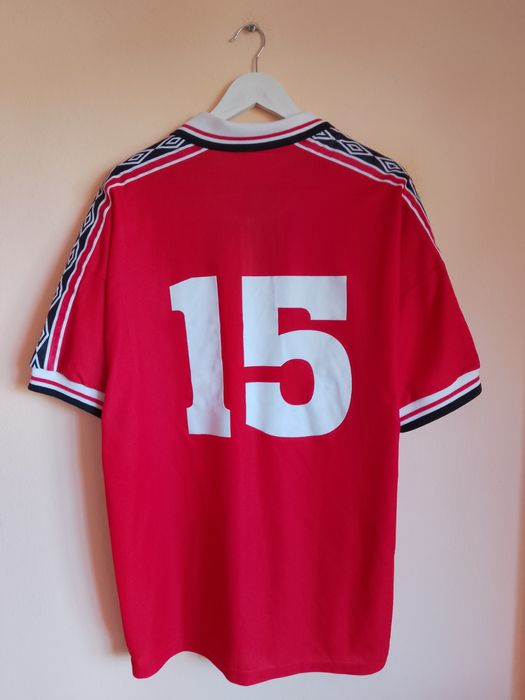 Tricou Fotbal Vintage Manchester United 1998/00 Home #15