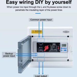 Монофазно Комбинирано табло за двойно захранване