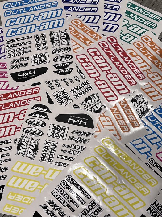 ATV Stickere , laminate, STOC NOU