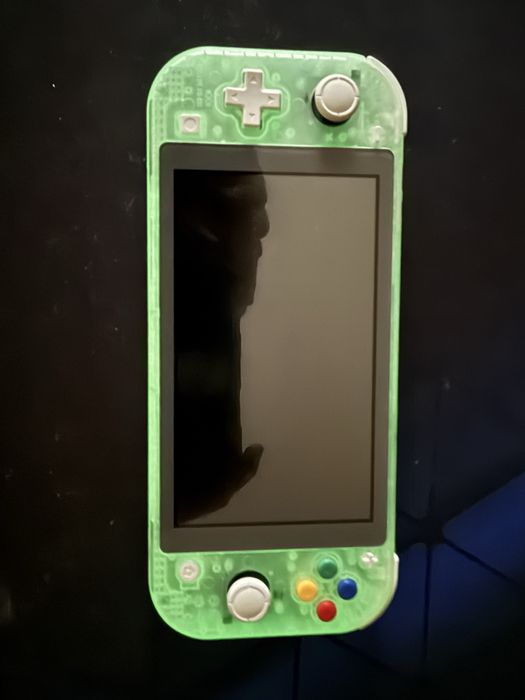 Nintendo Switch Lite Modat - Glow in Dark - Green