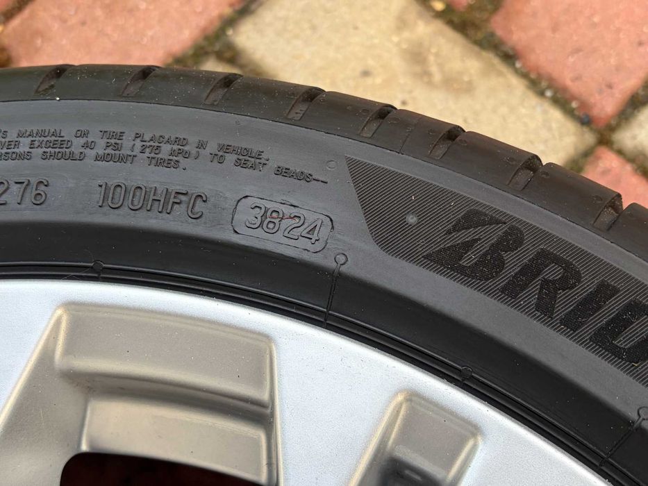 Jante Audi R18 anvelope vara 245/40/18 dot 3824 Bridgestone