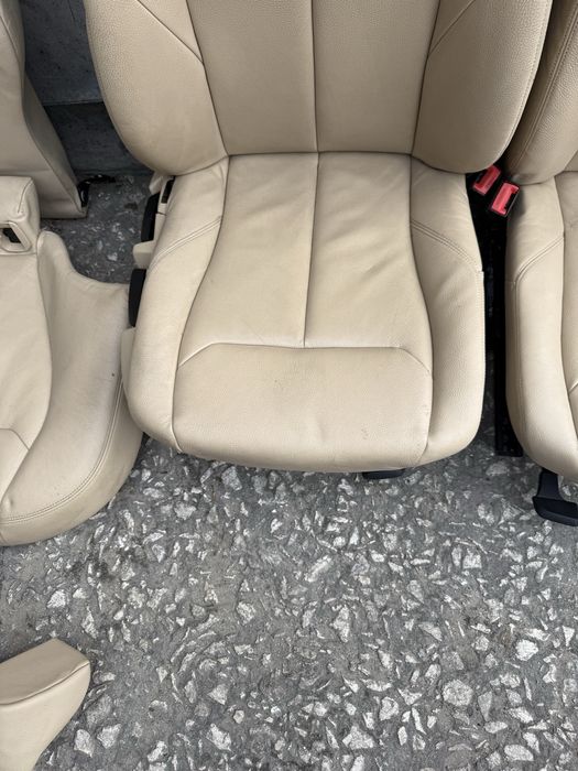 Кожен салон за BMW F30 бежов ном681