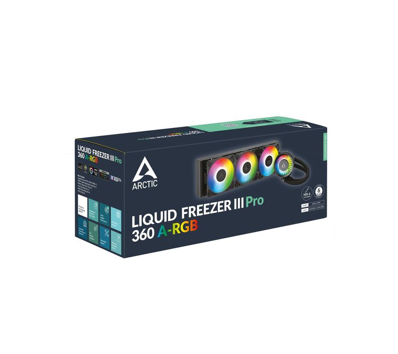 ' СЖО ARCTIC Liquid Freezer III Pro 360 A-RGB Black