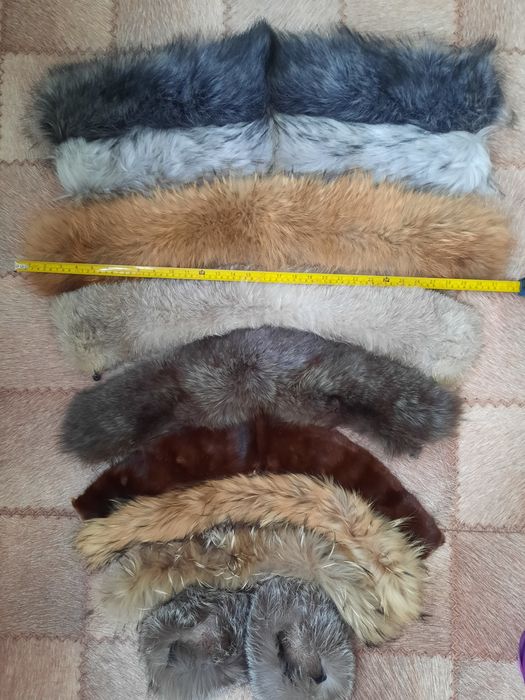 Воротник песец, норка, разные