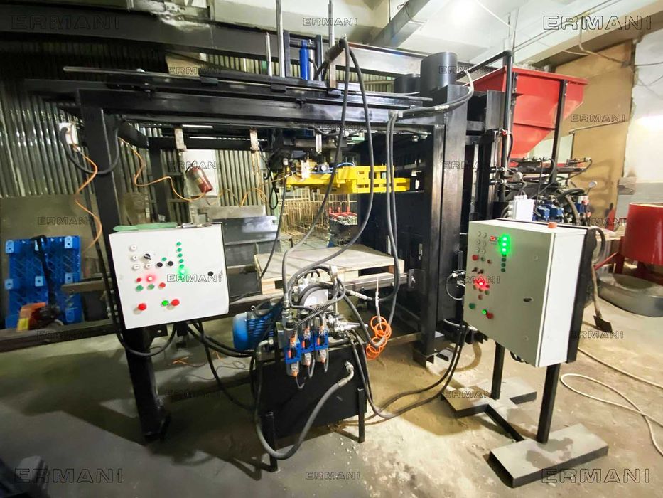 Хиперпреса за производство на блокове с най-високо качество.