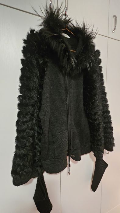 Черен плетен кардиган Tuzzi