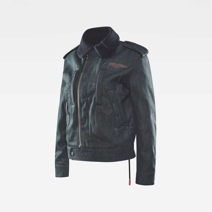 G-Star RAW GSRR RAF Jacket Raw Denim XS | Premium Military Denim Jacket | New
