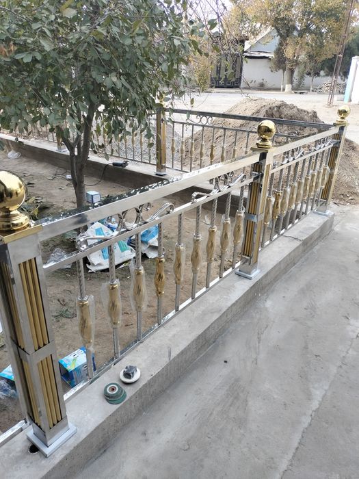 Нержавейка перила решотка махсулотларини таклиф киламиз.,, Nerjaveyka