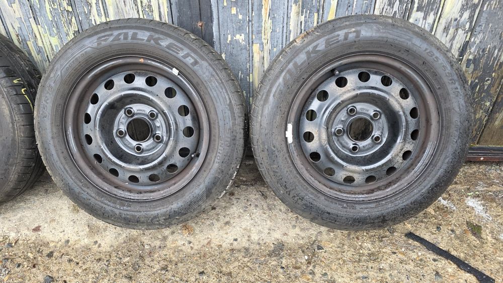 Джанти 15" Kia/Hyundai 5x114.3 5.5j ET47 /67.1 mm. С гуми 2021 185/65/15 Falken
