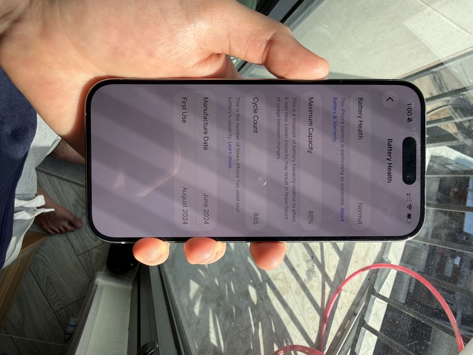 Iphone 15 pro 256gb sim+e-sim ikkalasi otgan