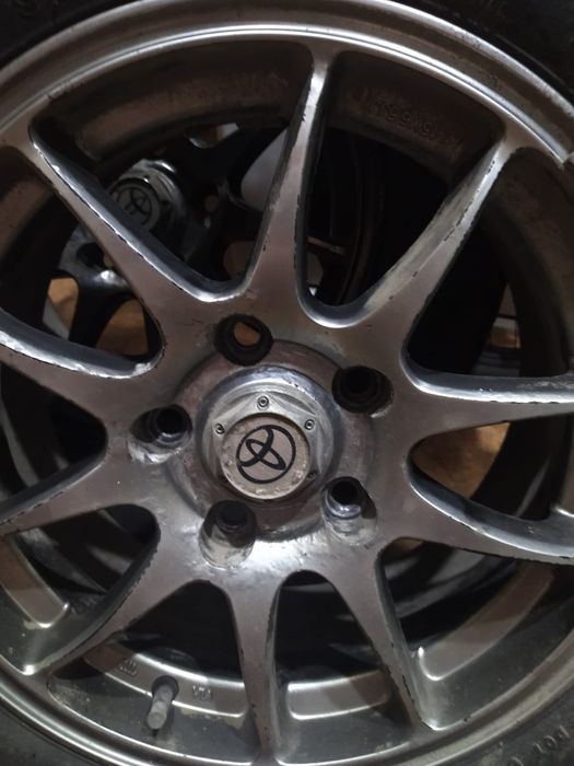 Титановые диски с резиной