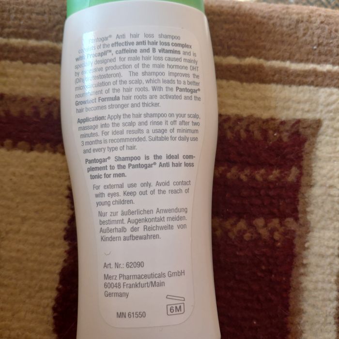 Pantogar shampun soch to'klishiga qarshi samarali vosita