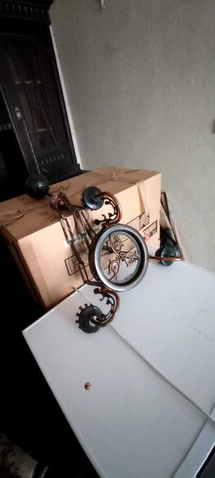 lustre stil baroc de sufragerie si dormitor