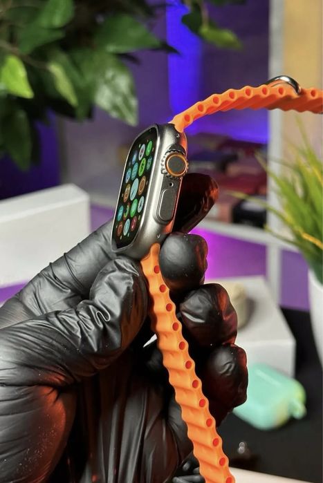 Apple watch 49 mm бежевый