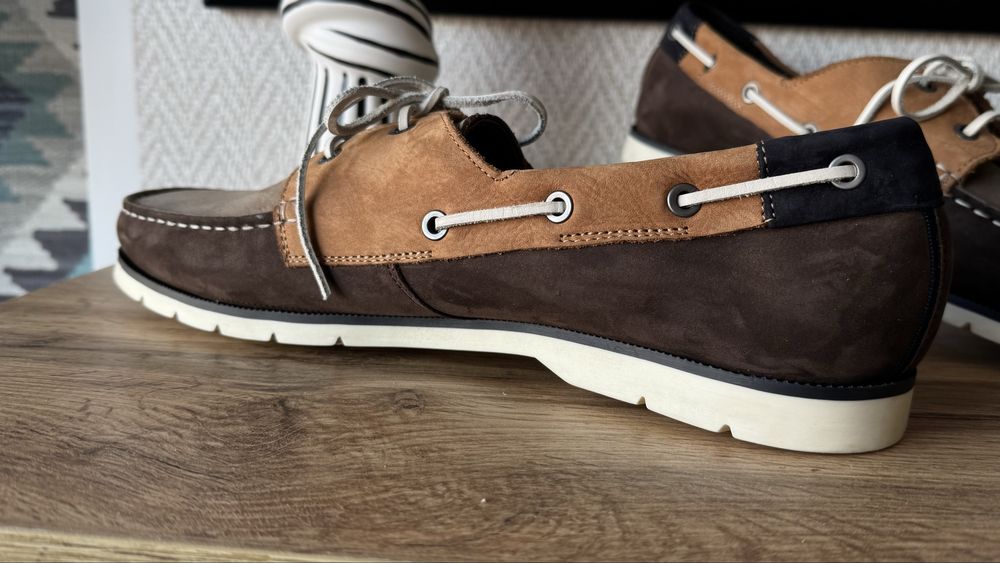 Мъжки кожени мокасини Tommy Hilfiger Номер 48