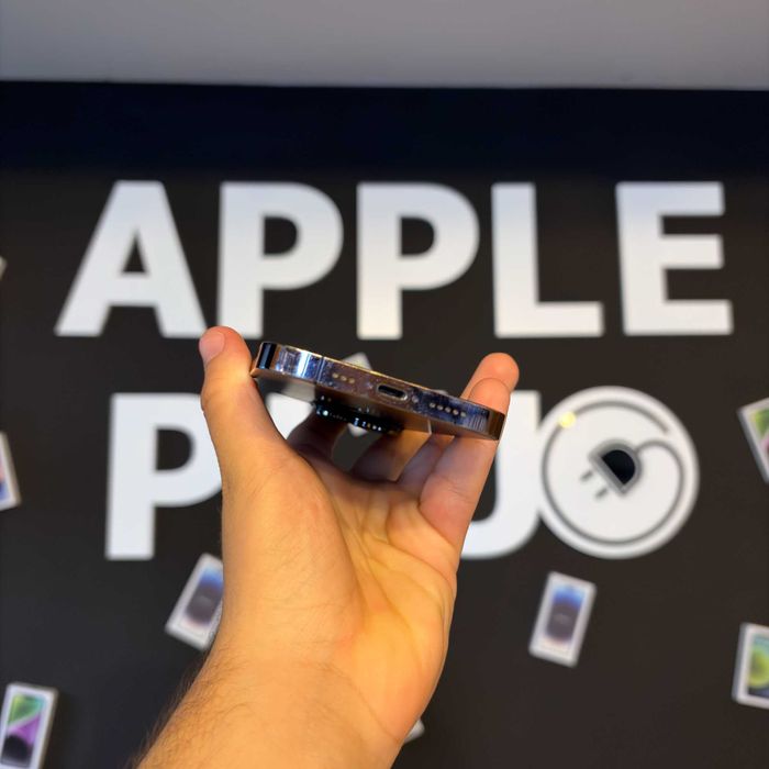 iPhone 14 Pro 128Gb Deep Purple 100% Baterie + 24 Luni Garanție/ Apple Plug