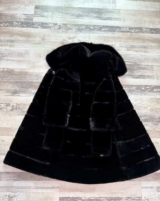 Blana naturala noua vizon cu mouton