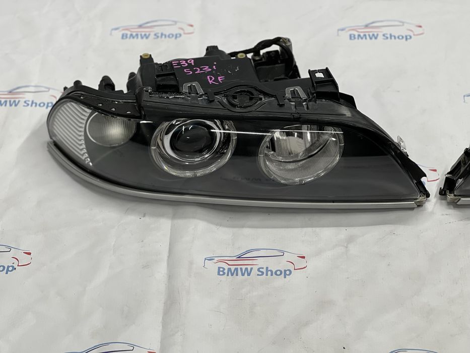 Передние фары от bmw e39, бмв е39 рестайлинг