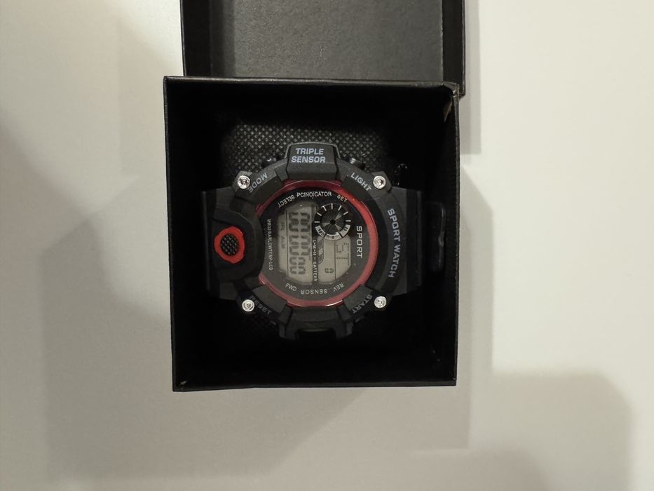 Ceas bărbați waterproof cu led