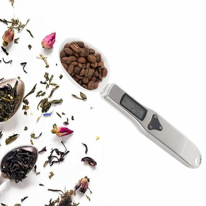 Електронна кухненска лъжица везна 0.1–500 г с LCD дисплей