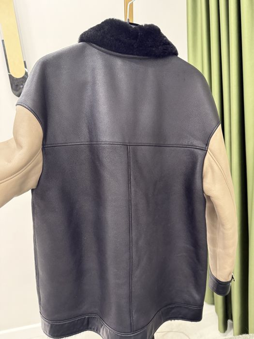 кожаная дубленка