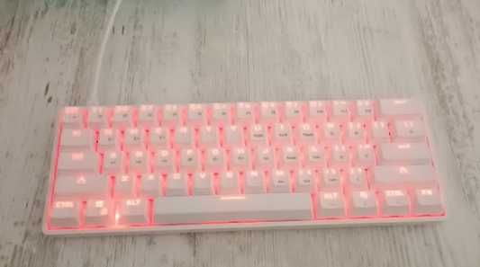 Tastatură Mecanică Leaven K28 (RGB/BT) + Mouse & Pad Camo cadou