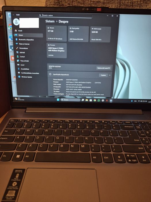 Vând Laptop Lenovo Nou Nouț-URGENT!!