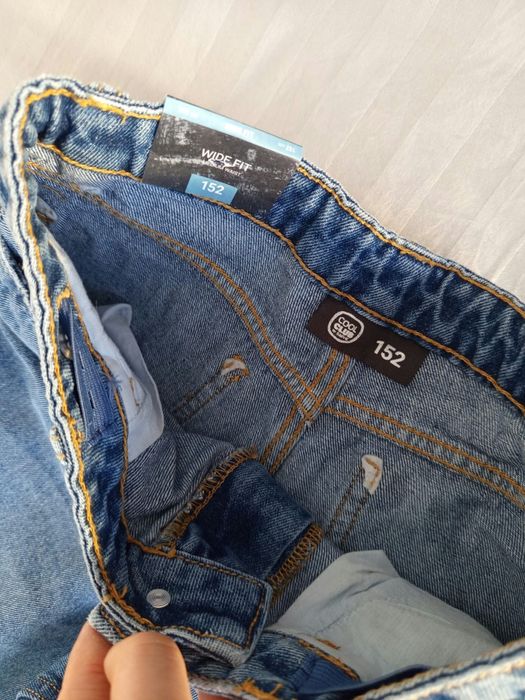 Blugi jeans fetita 152 Cool Club Wide Fit NOI cu eticheta pantaloni largi