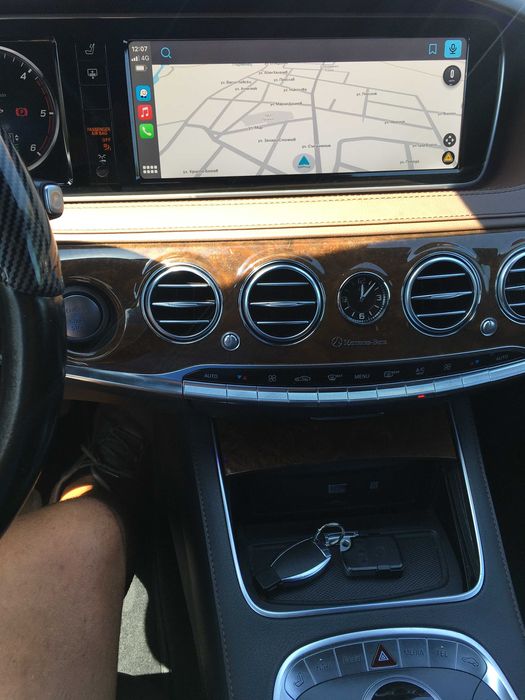 Apple CarPlay S-Class W222 Android Auto Mercedes Benz YouTube TV free