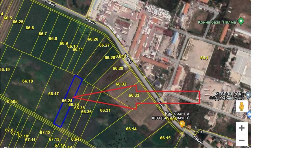 Продава се Парцел в с. Петърч, Област София-област - 3674 кв.м за 10 €/кв.м - Снимка #1