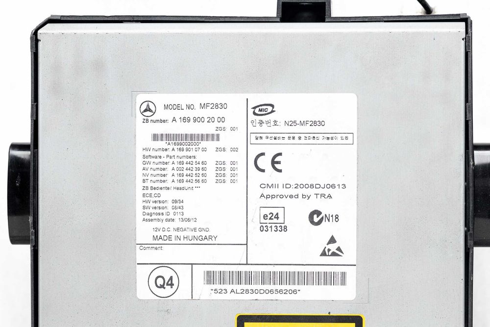 Радио/CD за Mercedes-Benz Sprinter W906 Vito W639