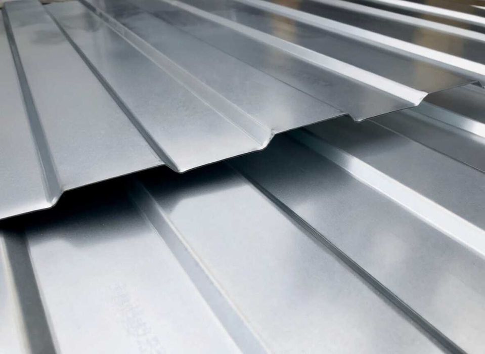 Профлист С-20 оцинкованный, толщина 0,45 мм, ширина 1,20 м