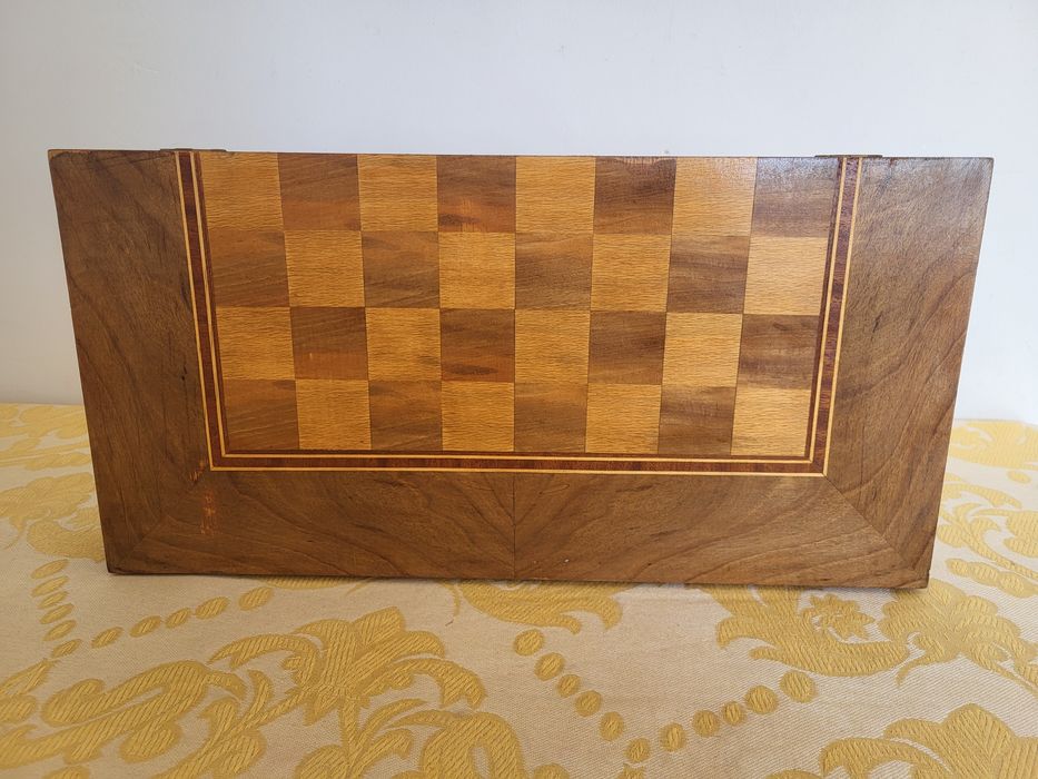 #5 Голям масивен дървен шах