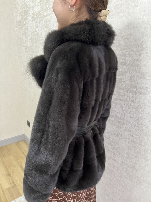 Норковая шуба трансформер