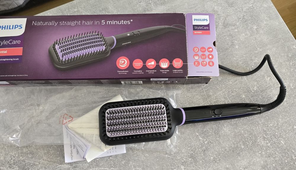 Perie de par electrica Philips