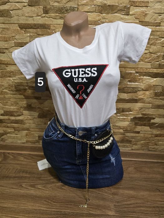 Tricou si fustă blugi damă