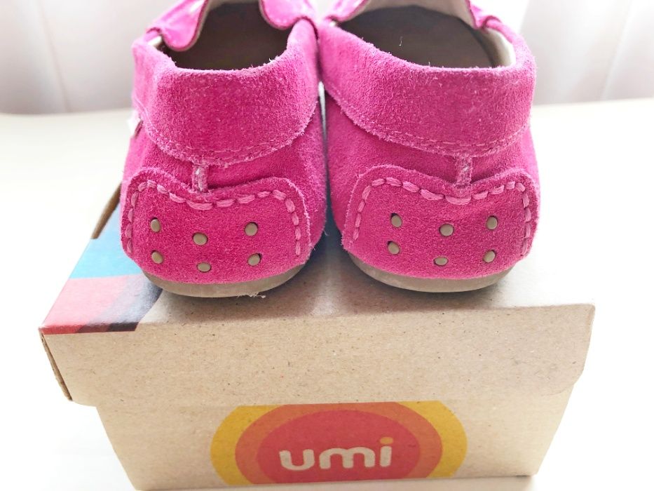 Страхотни кожени обувки UMI номер EUR 33, UK 1, US 1.5 цвят Fuschia