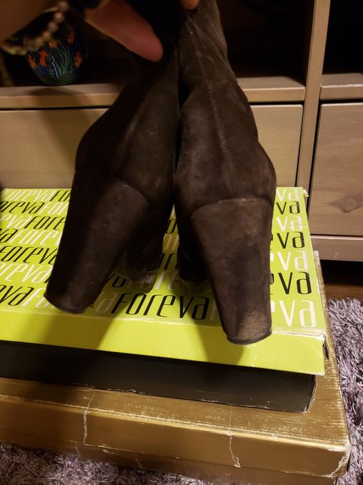 Cizme piele întoarsă 39