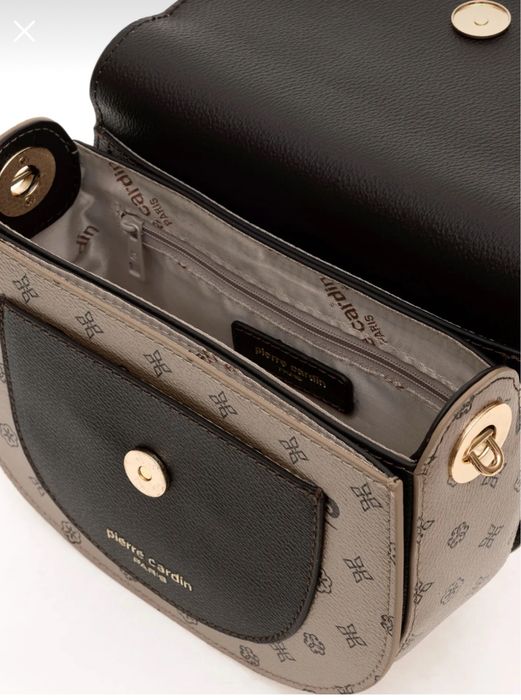 Чисто нова златна  чанта Pierre Cardin