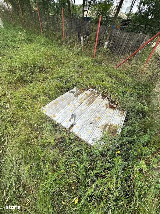 Teren la strada in Stauceni cu temelie turnata