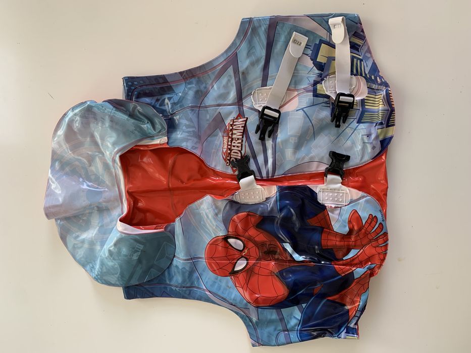 Vestă de inot copii, gonflabilă, Bestway model Marvel Spider Man