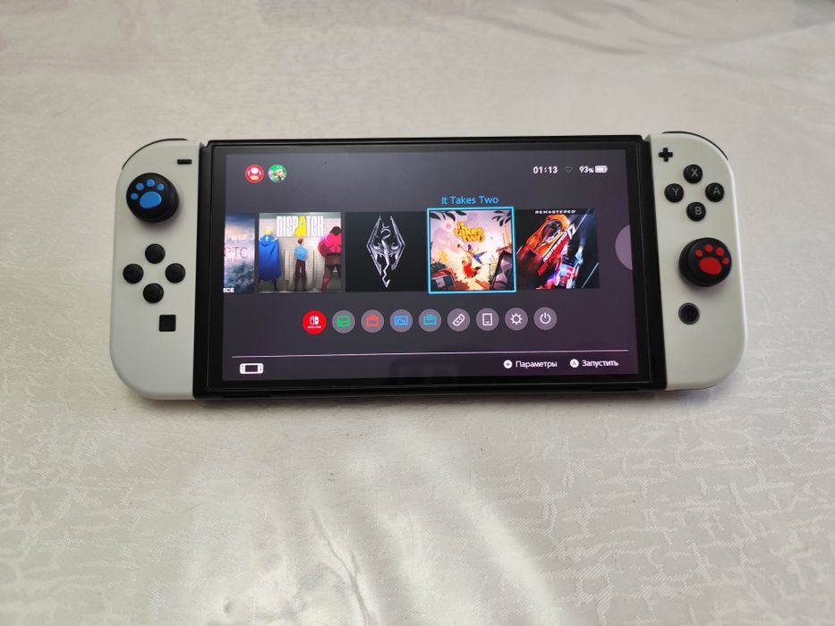Nintendo Switch OLED + Android 15 + Linux OS / полный комплект