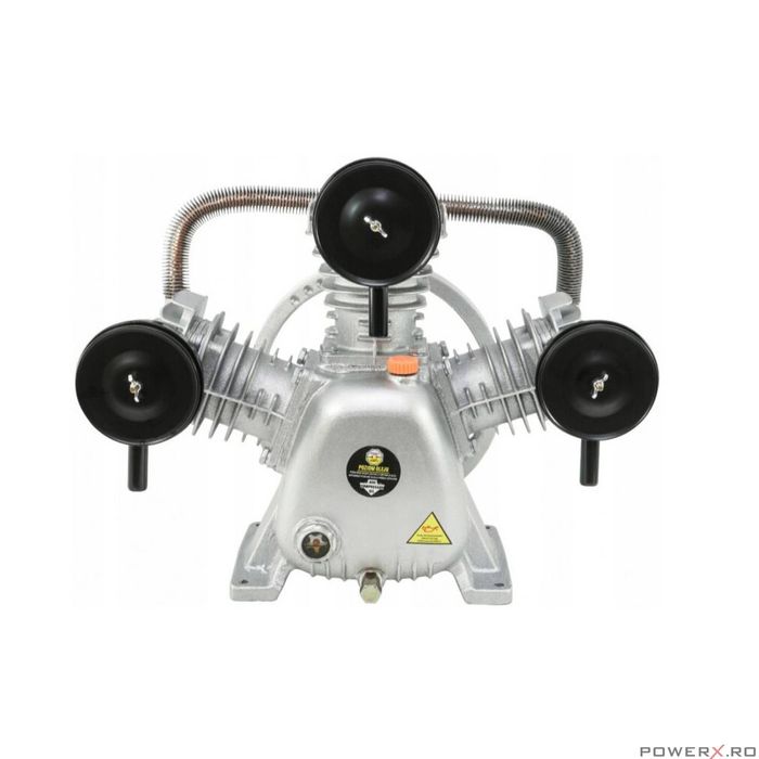 Cap compresor de aer cu 3 cilindri, motor pentru compresor, 3kW