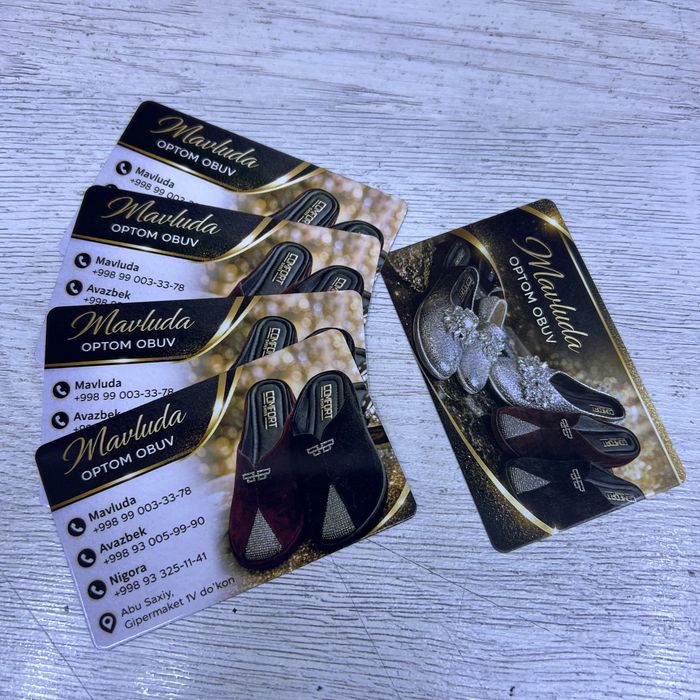 VIZITKA TAYYORLASH | Premium sifat | Tezkor xizmat