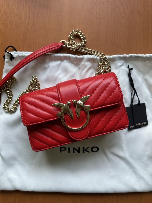 Чанта Pinko Love Mini Nappa