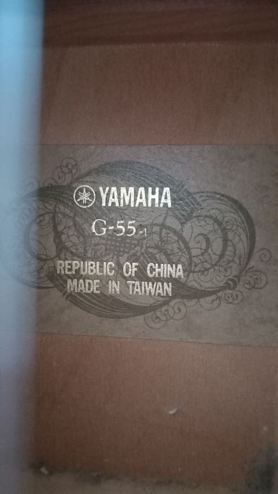 Китара, с дефект