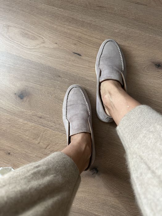 Ghete piele intoarsa Loro Piano 37