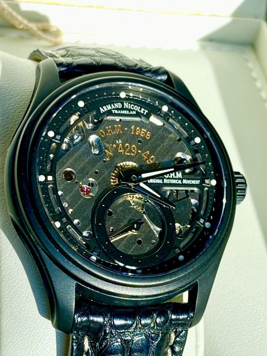 Часовник Armand Nicolet L14 O.H.M Small Second Limited Edition